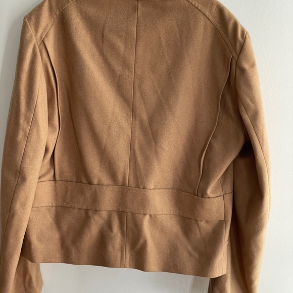 VINTAGE 70’s European Craft Tan Coat - Picture 6 of 10
